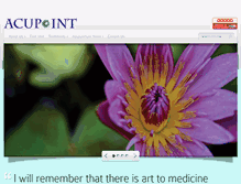 Tablet Screenshot of acupointhawaii.com